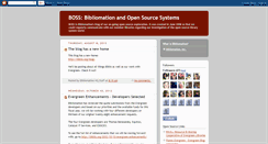 Desktop Screenshot of biblio-os.blogspot.com