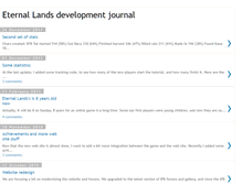 Tablet Screenshot of eternal-lands.blogspot.com