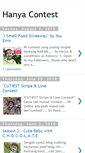 Mobile Screenshot of hanyacontest.blogspot.com