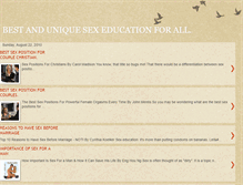 Tablet Screenshot of bestanduniquesexeducationforall.blogspot.com