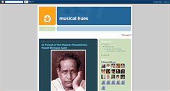 Desktop Screenshot of musicalhues.blogspot.com