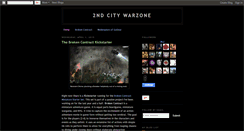 Desktop Screenshot of 2ndcitywarzone.blogspot.com