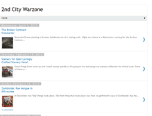 Tablet Screenshot of 2ndcitywarzone.blogspot.com