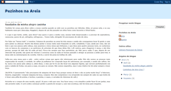 Desktop Screenshot of pezinhos-na-areia.blogspot.com