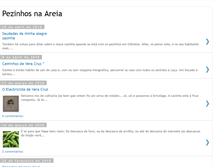 Tablet Screenshot of pezinhos-na-areia.blogspot.com