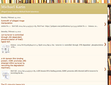 Tablet Screenshot of karinlab-et-al.blogspot.com