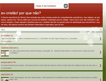 Tablet Screenshot of ex-cristao.blogspot.com
