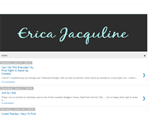 Tablet Screenshot of ericajtsunshine.blogspot.com