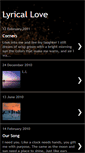 Mobile Screenshot of lyricalloves.blogspot.com