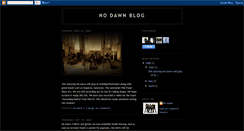 Desktop Screenshot of no-dawn.blogspot.com