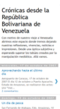 Mobile Screenshot of cronicasvenezuela.blogspot.com