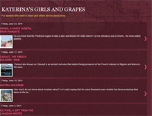 Tablet Screenshot of katerinasgirlsandgrapes.blogspot.com
