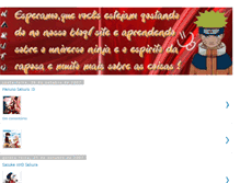 Tablet Screenshot of narutoetudo.blogspot.com