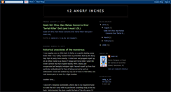 Desktop Screenshot of 12angryinches.blogspot.com