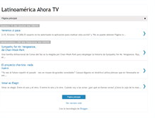 Tablet Screenshot of latinamericanow.blogspot.com