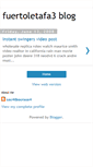 Mobile Screenshot of fuertoletafa3.blogspot.com