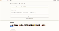 Desktop Screenshot of esmalteslaccor.blogspot.com