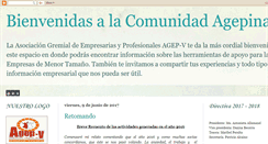 Desktop Screenshot of nosotras-empresarias.blogspot.com