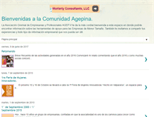 Tablet Screenshot of nosotras-empresarias.blogspot.com