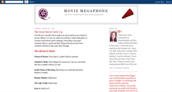 Desktop Screenshot of moviemegaphone.blogspot.com