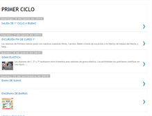 Tablet Screenshot of cicloprimeromatilde.blogspot.com