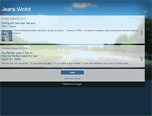 Tablet Screenshot of lee-jeans-world.blogspot.com