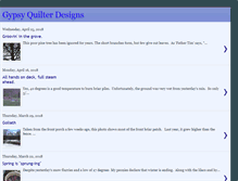 Tablet Screenshot of gypsyquilterdesigns.blogspot.com