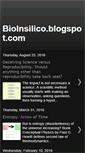 Mobile Screenshot of bioinsilico.blogspot.com