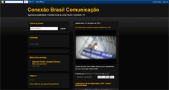 Desktop Screenshot of conexaobrasilcomunicacao.blogspot.com