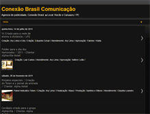 Tablet Screenshot of conexaobrasilcomunicacao.blogspot.com