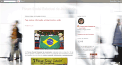 Desktop Screenshot of juventude-fsej.blogspot.com