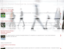 Tablet Screenshot of juventude-fsej.blogspot.com