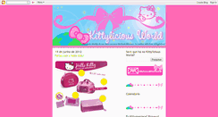 Desktop Screenshot of kittylicious-world.blogspot.com