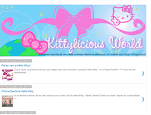 Tablet Screenshot of kittylicious-world.blogspot.com