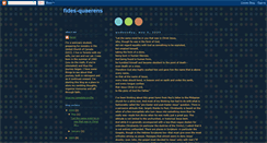 Desktop Screenshot of fides-quaerens.blogspot.com
