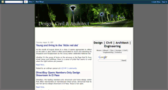 Desktop Screenshot of civilnarchitect.blogspot.com