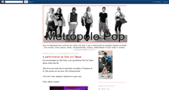Desktop Screenshot of metropolepop.blogspot.com