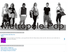 Tablet Screenshot of metropolepop.blogspot.com
