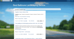 Desktop Screenshot of bestbaltimorelandscaping.blogspot.com