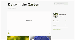 Desktop Screenshot of daisy-chrys.blogspot.com