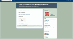 Desktop Screenshot of futurehusbandsandwivesofsaudis.blogspot.com