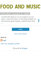 Mobile Screenshot of foodtunes.blogspot.com