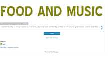 Tablet Screenshot of foodtunes.blogspot.com