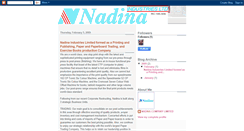 Desktop Screenshot of nadinacompany.blogspot.com