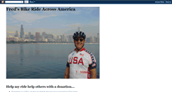 Desktop Screenshot of fredsbikerideacrossamerica.blogspot.com