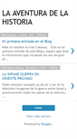 Mobile Screenshot of laaventuradelahistoria.blogspot.com