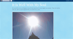 Desktop Screenshot of itiswellwithmysoulinmn.blogspot.com