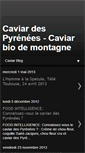 Mobile Screenshot of caviar-des-pyrenees.blogspot.com