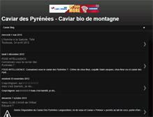 Tablet Screenshot of caviar-des-pyrenees.blogspot.com