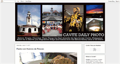 Desktop Screenshot of cavitedailyphoto.blogspot.com